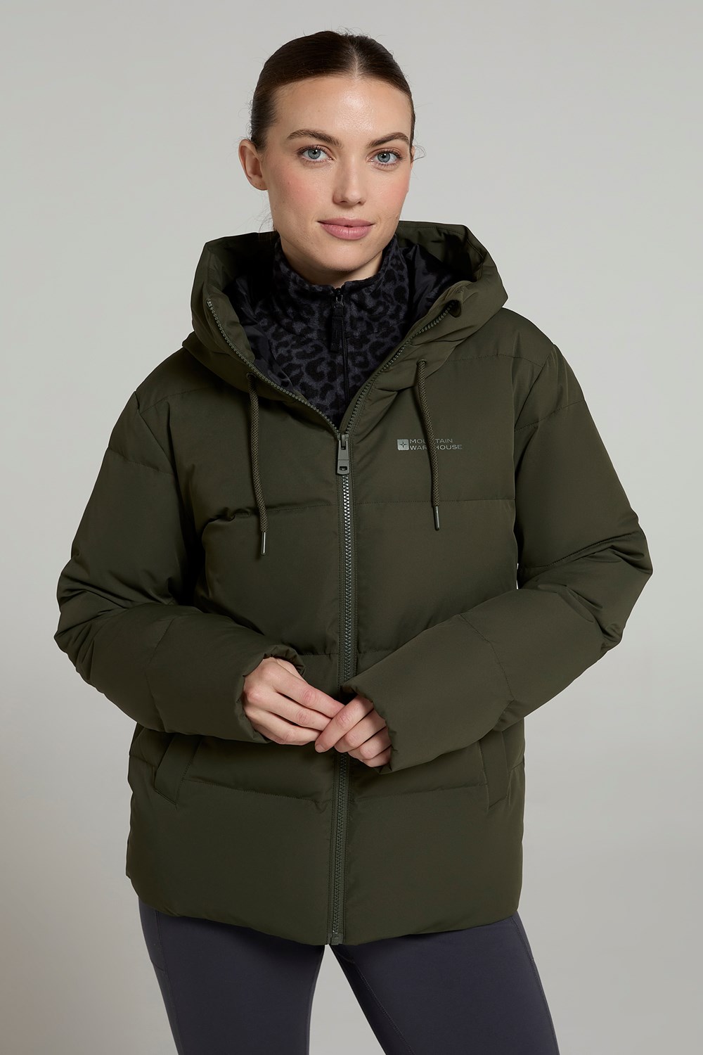 Mountain Warehouse Cosy Extreme Women's Short Down Jacket Ladies Waterproof Coat