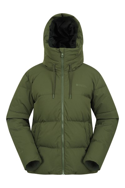 Cosy Extreme Womens Short Down Jacket - Green