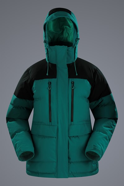 Ultra Avalanche Womens Goose Down Jacket - Teal