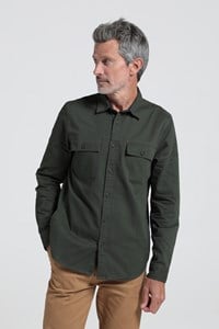 Mountain Warehouse Keel Mens Travel Shirt - Breathable & Quick Dry