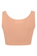 Buy Piftif Seamless and Non-padded Design-Strapless crop top