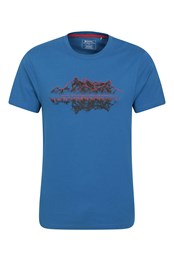 Mountain Reflection Mens Organic T-Shirt