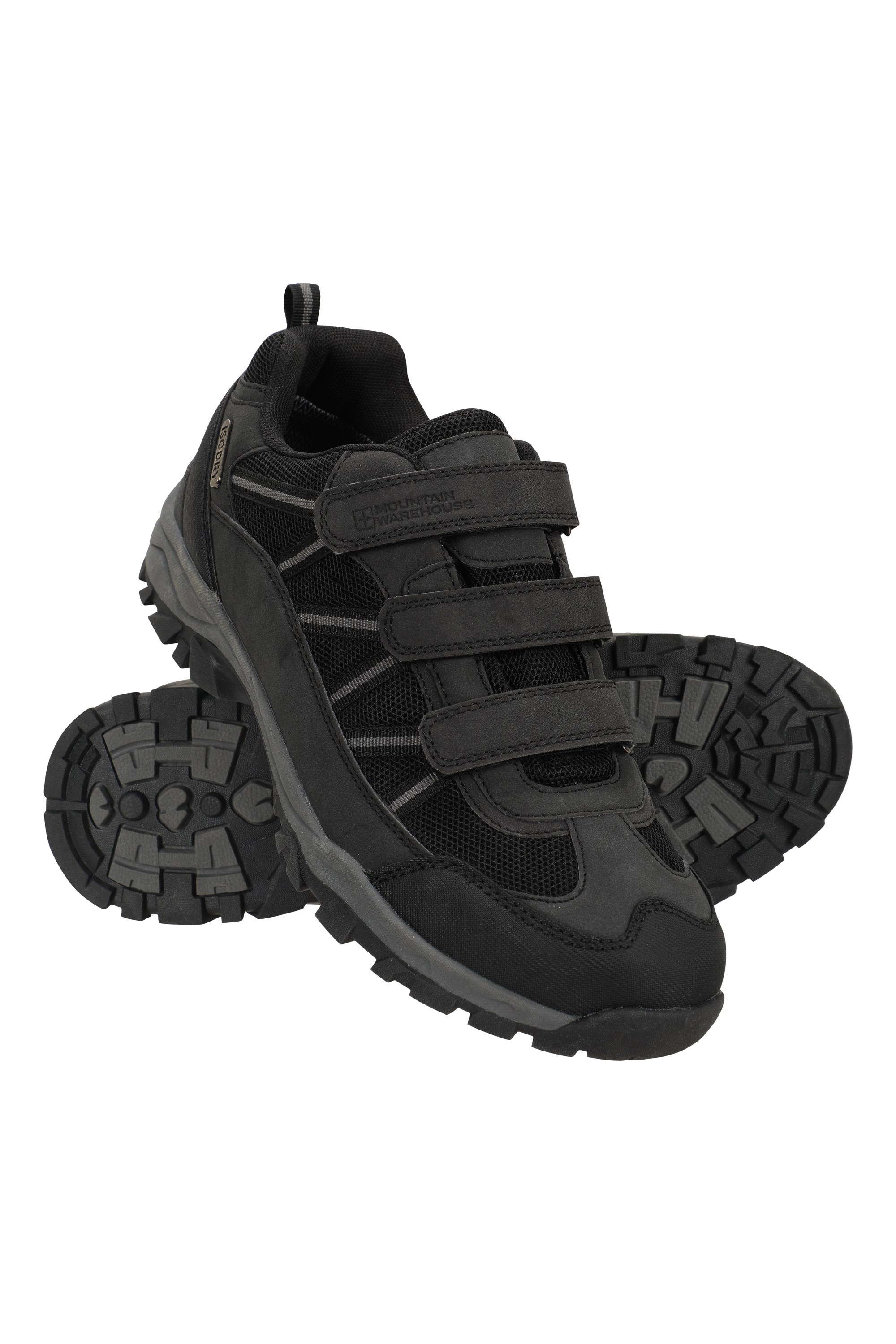 Adaptive — męskie wodoodporne buty trekkingowe - Black