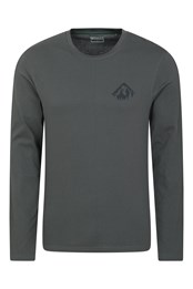 Mountain View Mens T-Shirt Charcoal