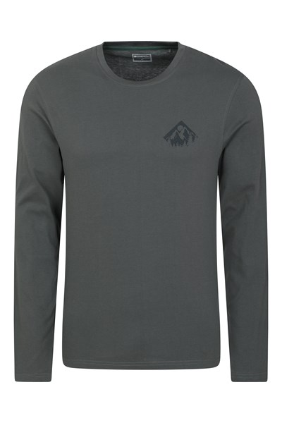 Mountain View Mens T-Shirt - Grey