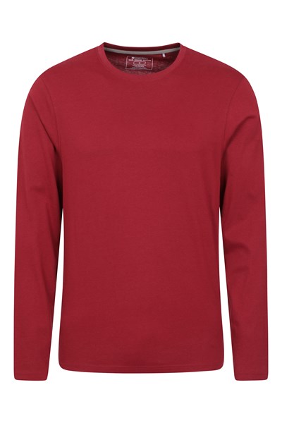 Eden Mens Organic T-Shirt - Dark Red