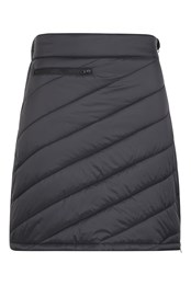 Womens Water-Resistant Padded Skirt Black