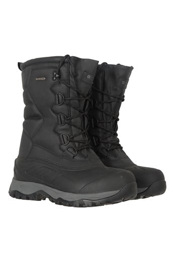 Mountain Warehouse Park Mens Snow Boots - Grey | Size 12