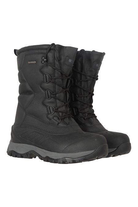 Mountain Warehouse Plough Mens Snow Boots Black 9 M US Men : :  Clothing, Shoes & Accessories