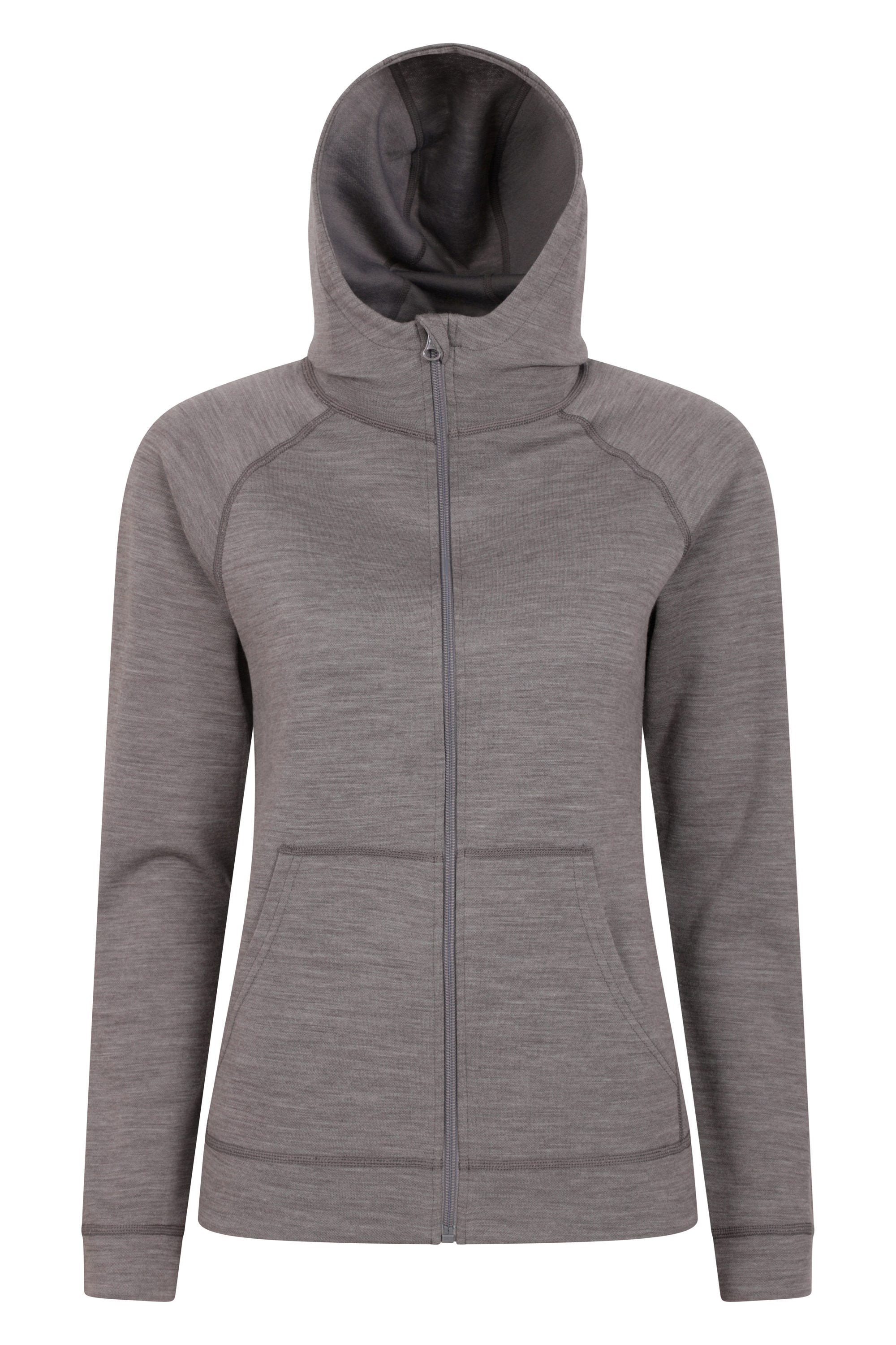 Merino full shop zip hoodie