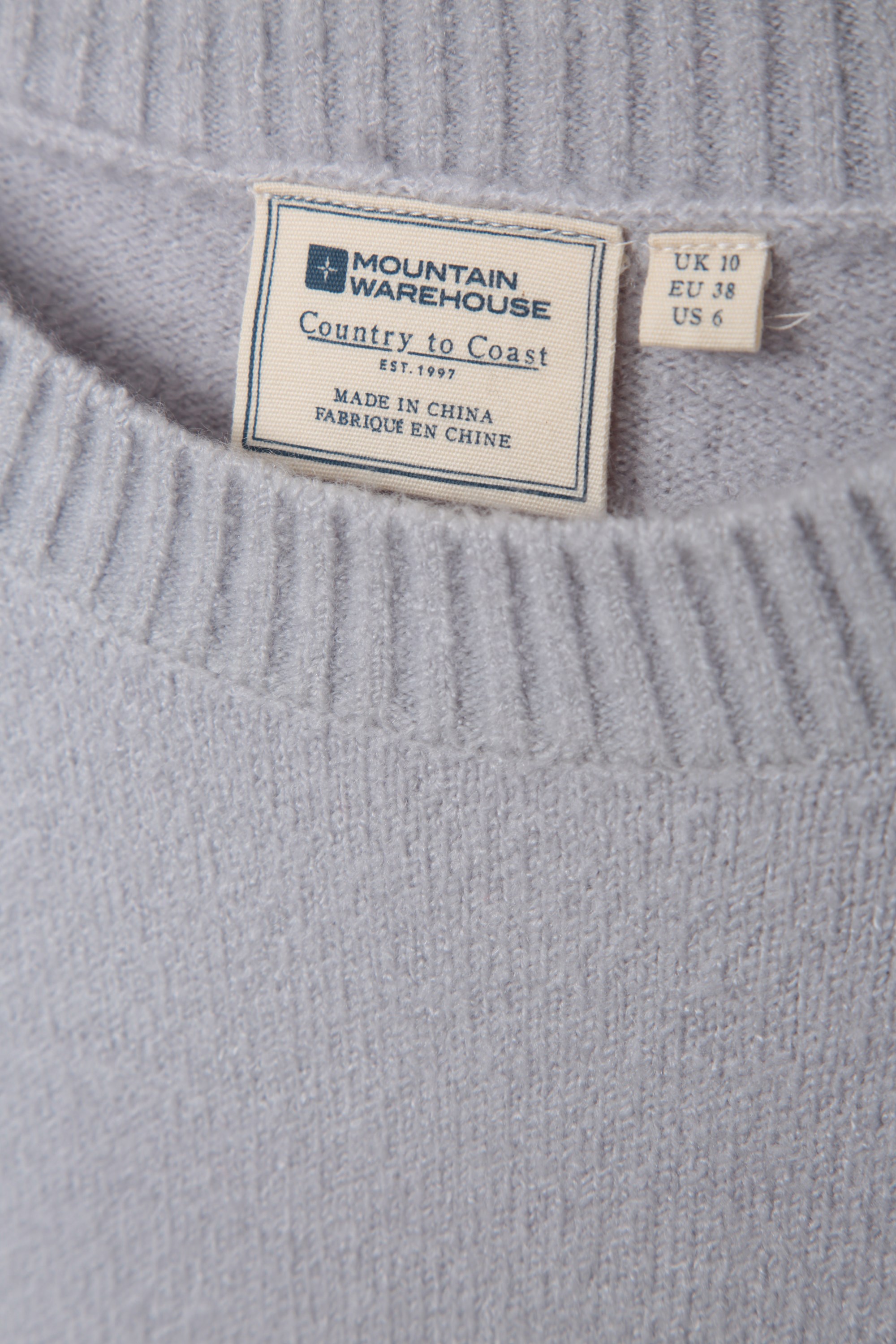 Mountain Warehouse Wms Stripe Womens Knitted Jumper Knitwear 