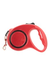 Extendable 5M Pet Lead Red