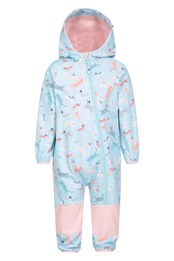 Body todo en uno softshell para bebé LIGHT BLUE