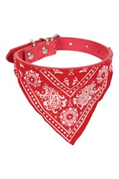Collar With Bandana Red
