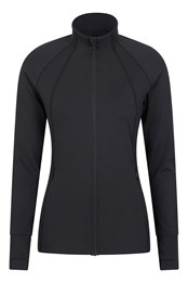 Womens Recycled Shaped Active Midlayer Black