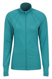 Womens Recycled Shaped Active Midlayer Teal