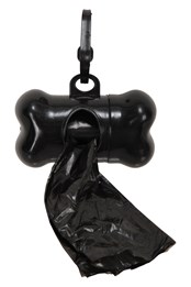 Dog Poop Bag Holder Black