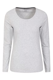 Eden Womens Organic Round Neck T-Shirt Grey