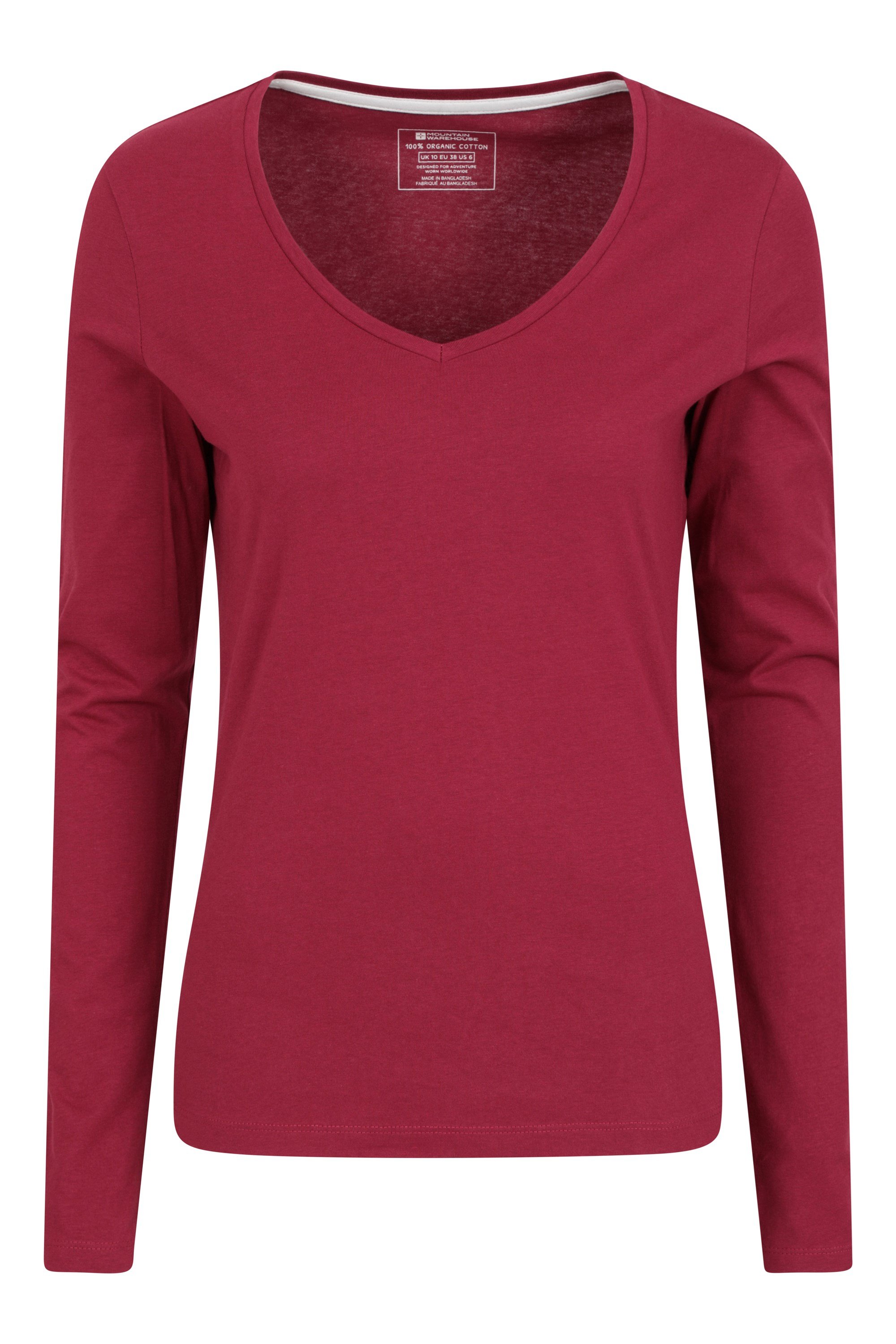 Mountain Warehouse Wms Zakopane Womens Printed Long Sleeved Tee Tshirt 