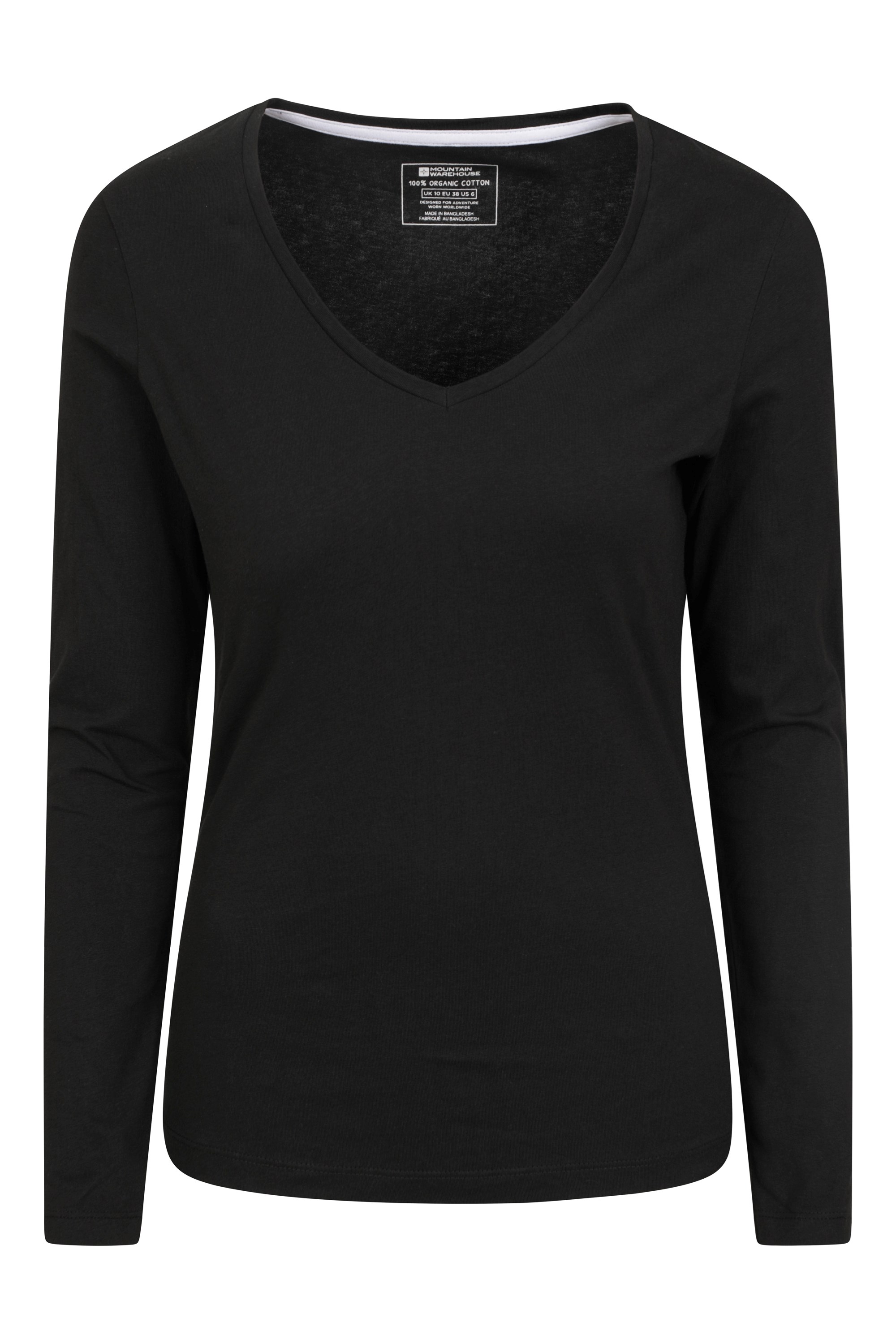 Eden Bio-T-Shirt mit V-Ausschnitt für Damen, Multipack | Mountain Warehouse  DE