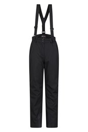 Chalet Extreme pantalones de esquí impermeables para mujer Negro