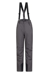 Chalet Extreme pantalones de esquí impermeables para mujer Gris