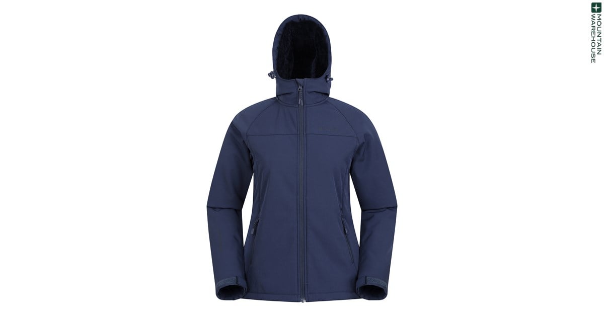 Arctic Womens Water-Resistant Fur-Lined Softshell