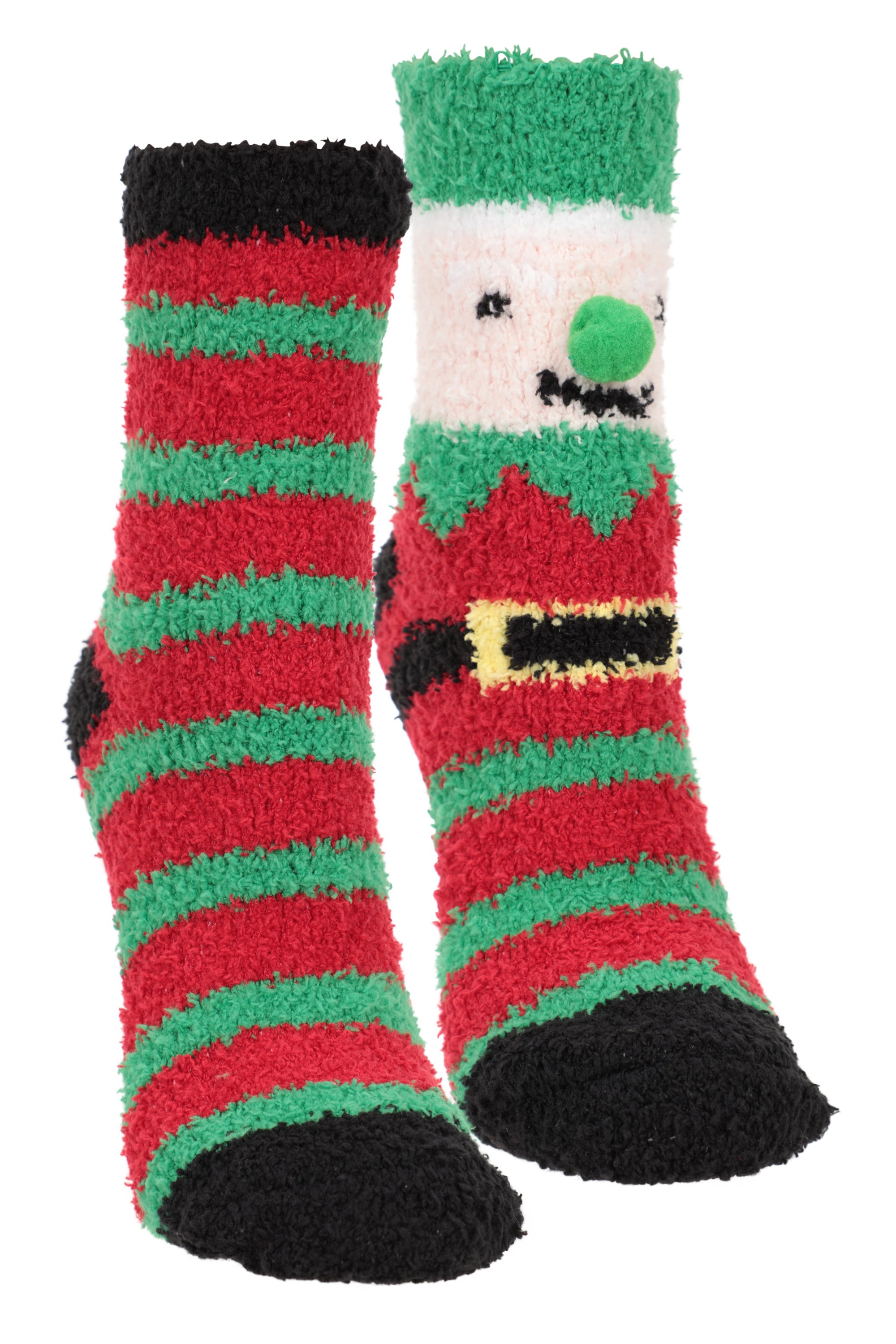 Christmas Kids Elf Socks - Green