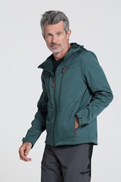 Direction Mens Recycled Softshell Jacket Dark Teal