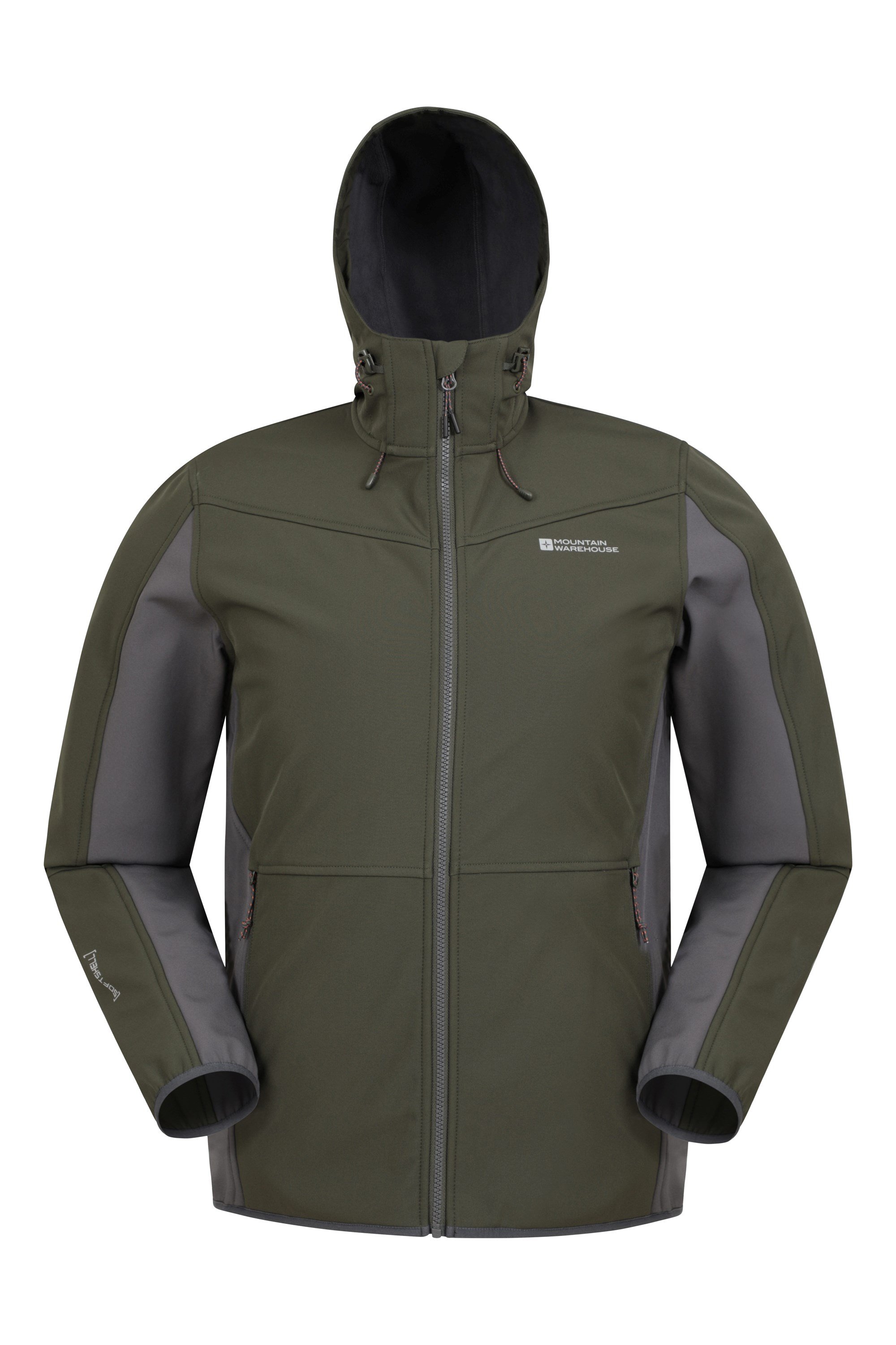 mountain warehouse grasmere mens softshell jacket