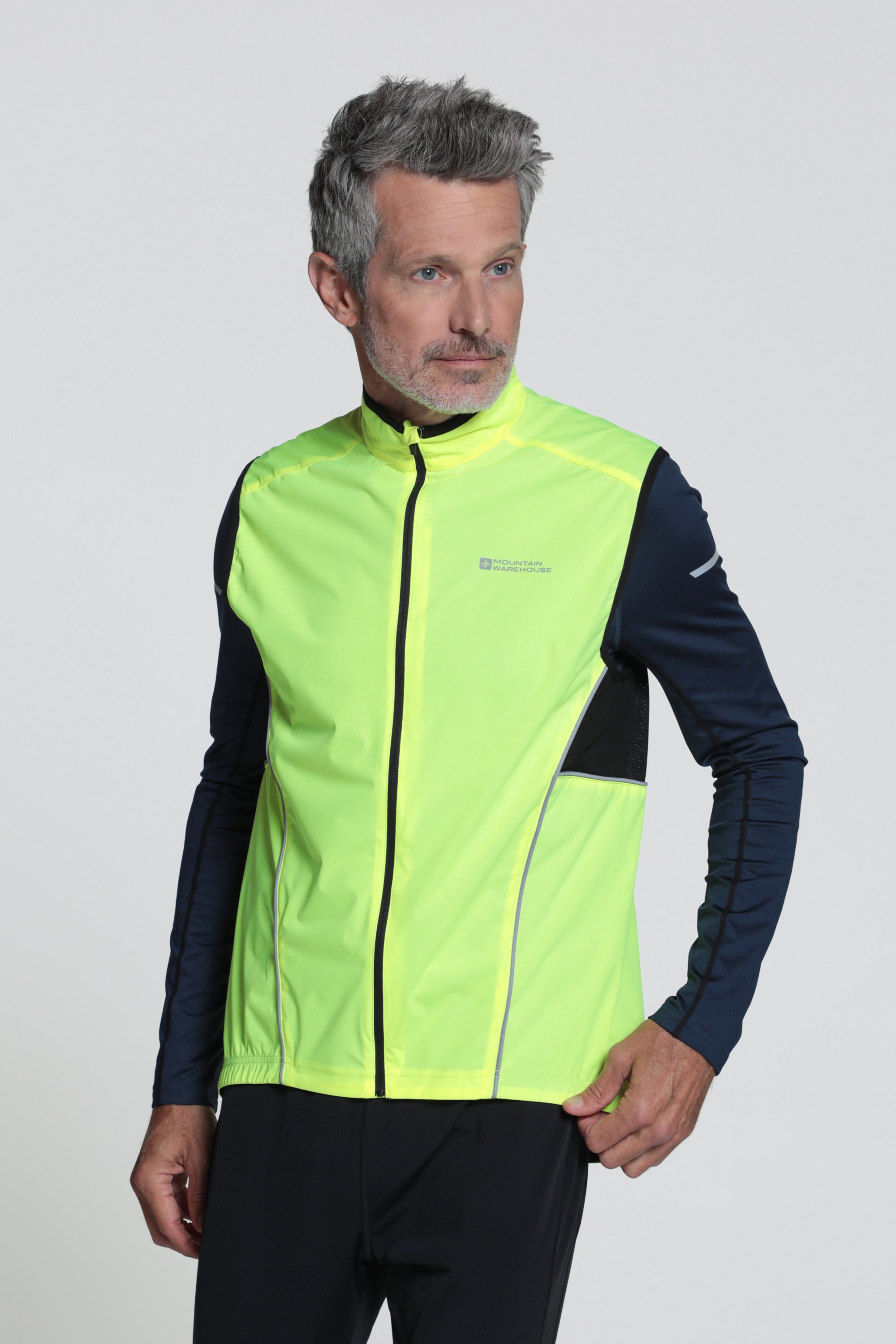 Giro Mens Iso-Viz Cycling Vest - Yellow