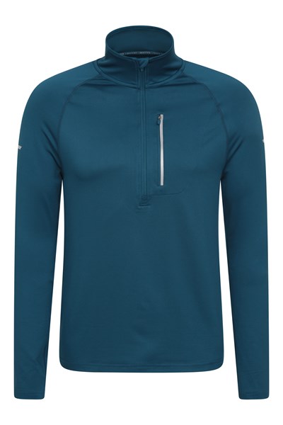 Solo Mens Recycled Slim Fit Top - Teal