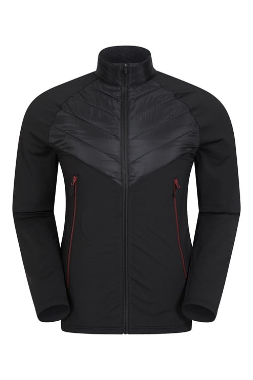 Mountain Warehouse Recovery Mens Active Jacket - Black | Size XL