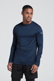 Vault Mens Recycled Active T-Shirt Navy
