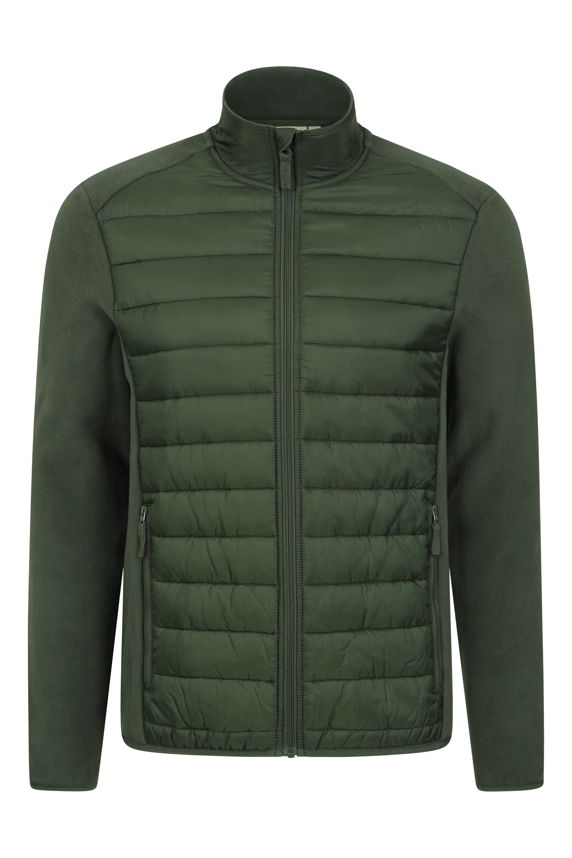 Bude Mens Recycled Padded Fleece Jacket | Mountain Warehouse GB
