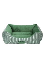 Soft Padded Dog Bed - Small Green