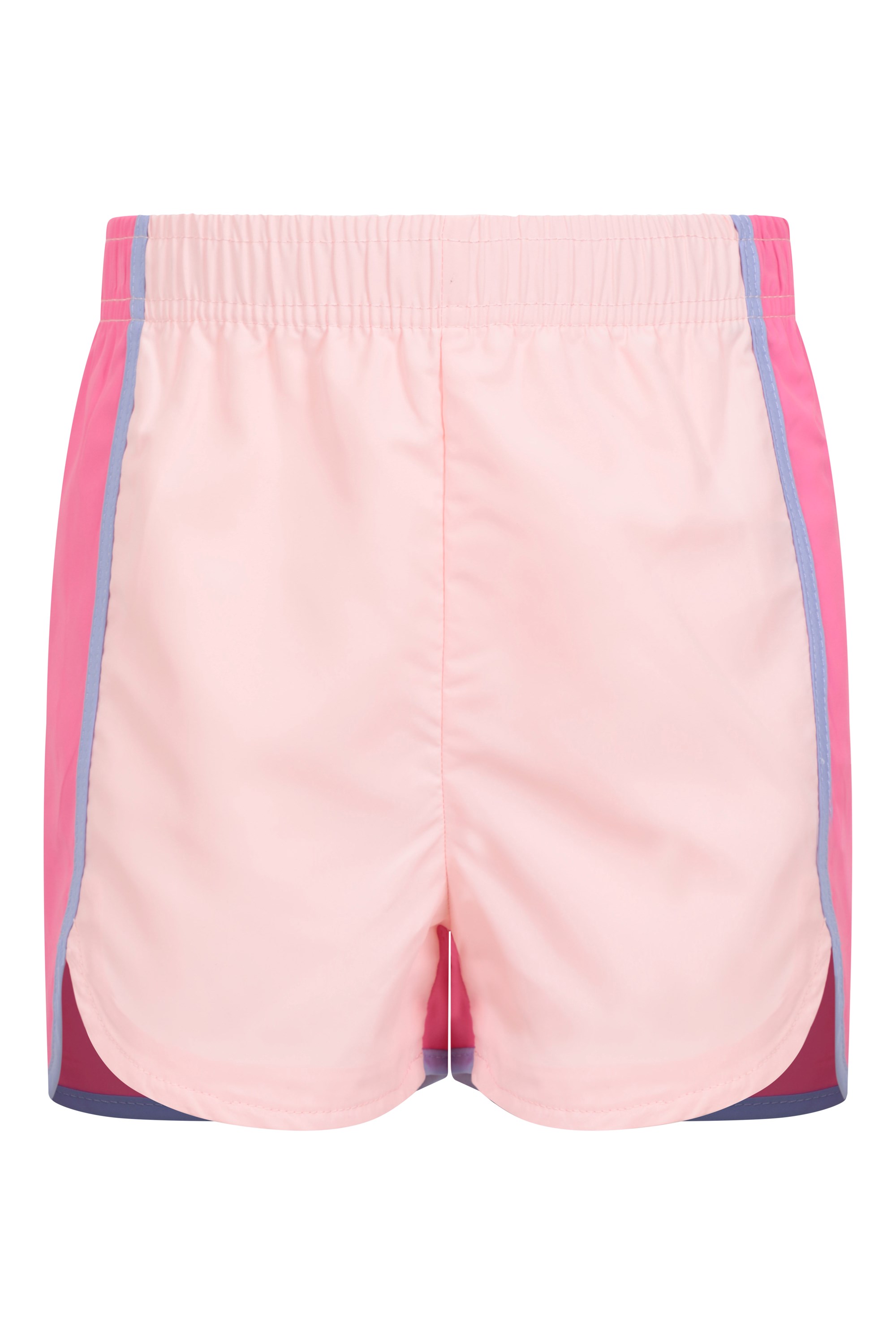 Dziecięce szorty sportowe w kolorowe wzory - Pink