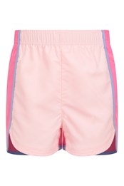 Pantalones cortos infantiles deportivos con bloque de color