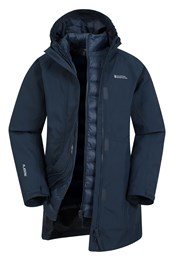 Alaskan Kids 3 in 1 Waterproof Jacket Navy