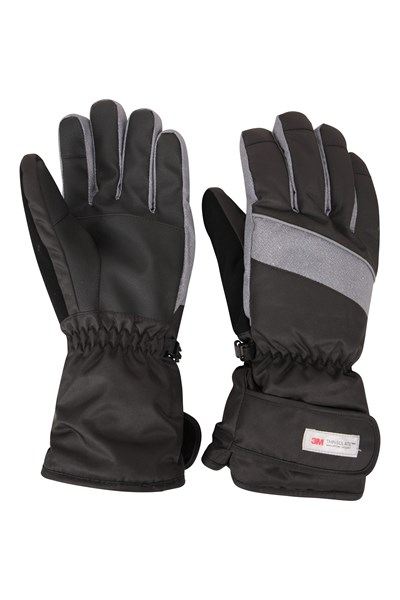Thinsulate?� Mens Ski Gloves - Black