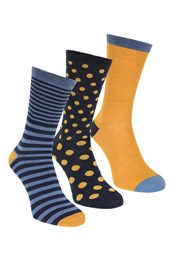 Stripes and Spots Recycled Unisex Socks