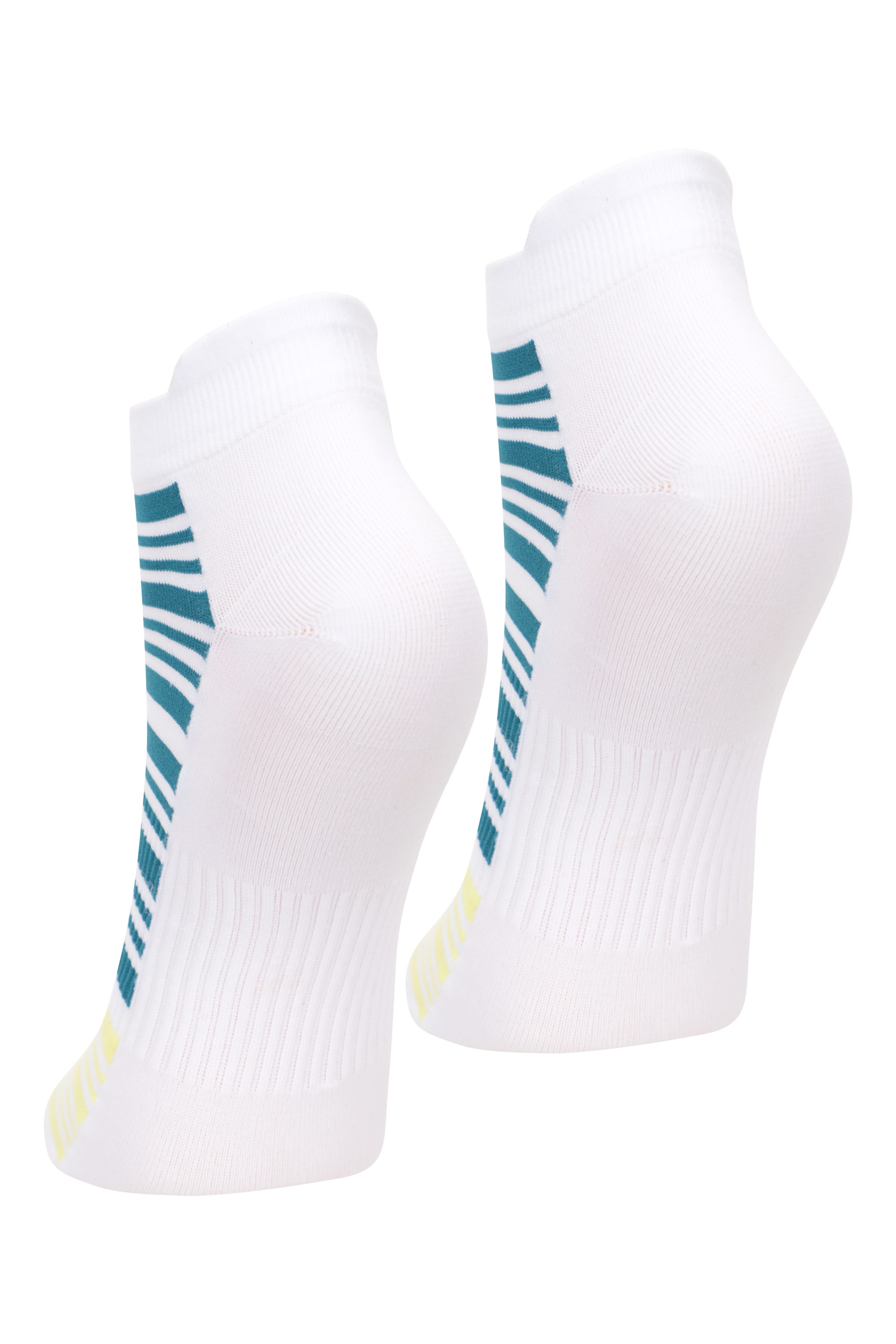 IsoCool Mountain Warehouse Mountain Warehouse Graphic Stripe Womens Seamless Running Socks 2 Pack 