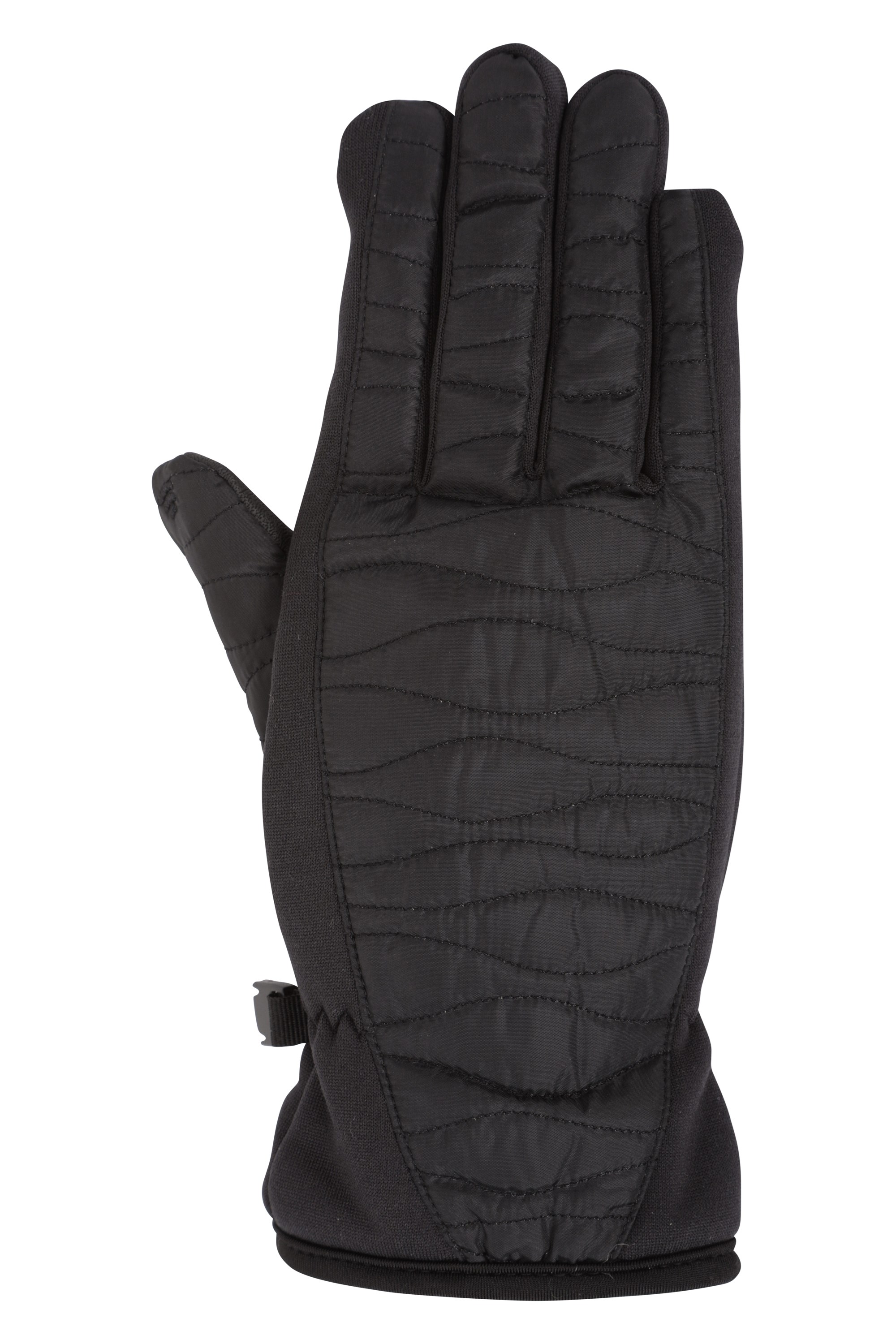 Spray damskie rękawice patchworkowe - Black