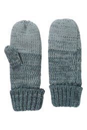 Womens Ombre Knit Mittens