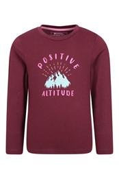 Bio-T-Shirt für Kinder „Positive Altitude“