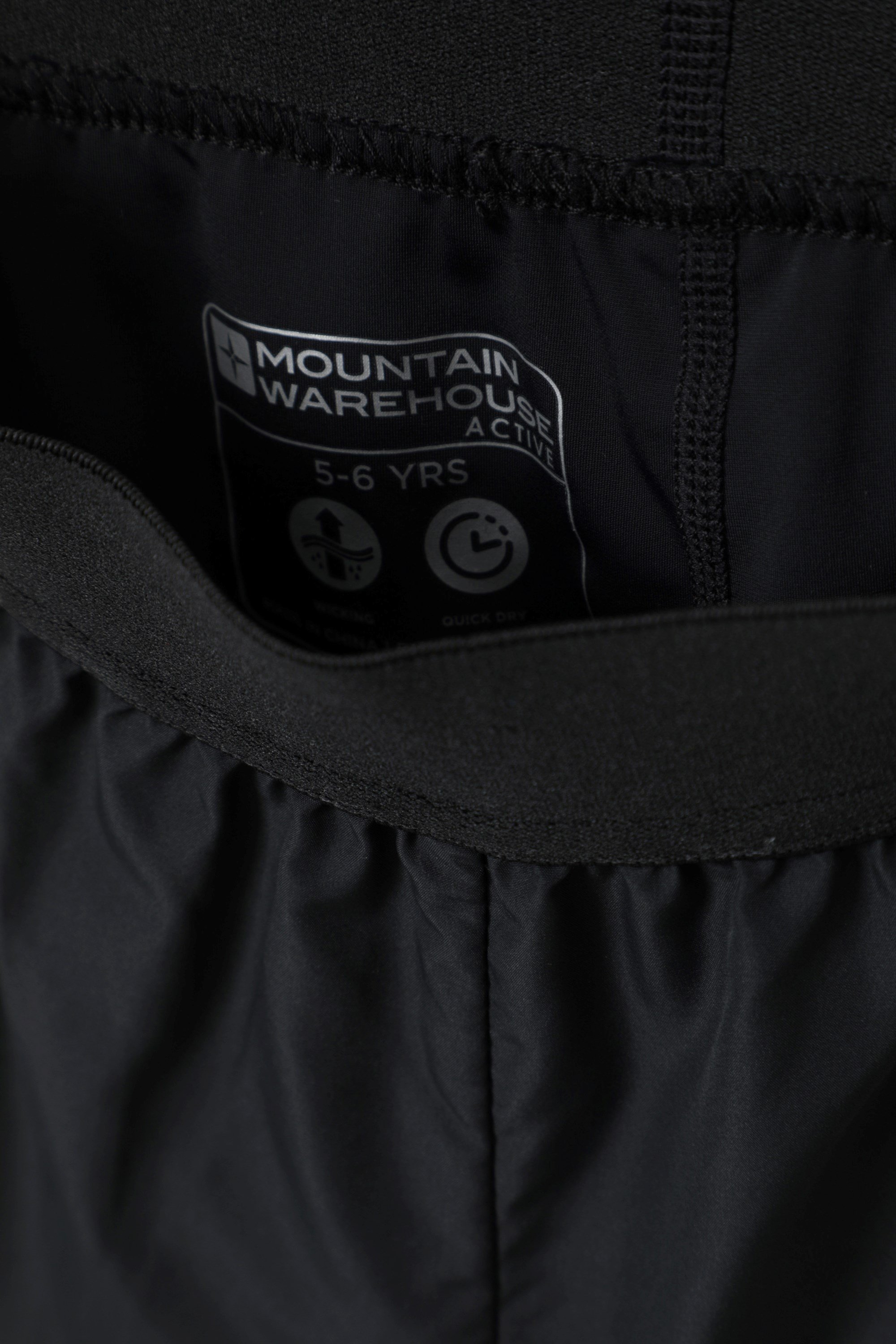Kids 2 1 Active Base Layer with Shorts