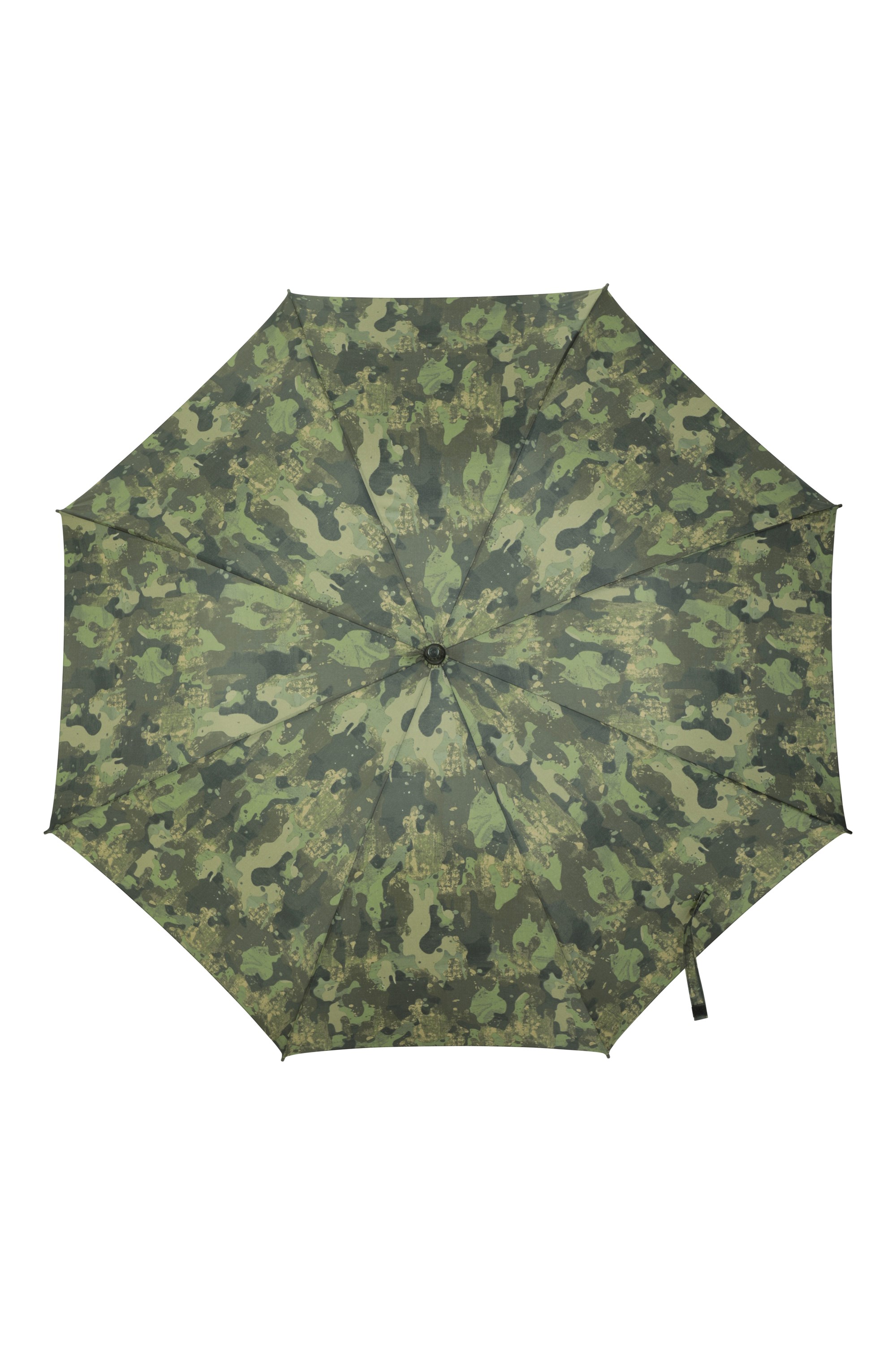 Duży parasol z nadrukiem - Brown