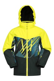 Storm Extreme Kids Ski Jacket Lime