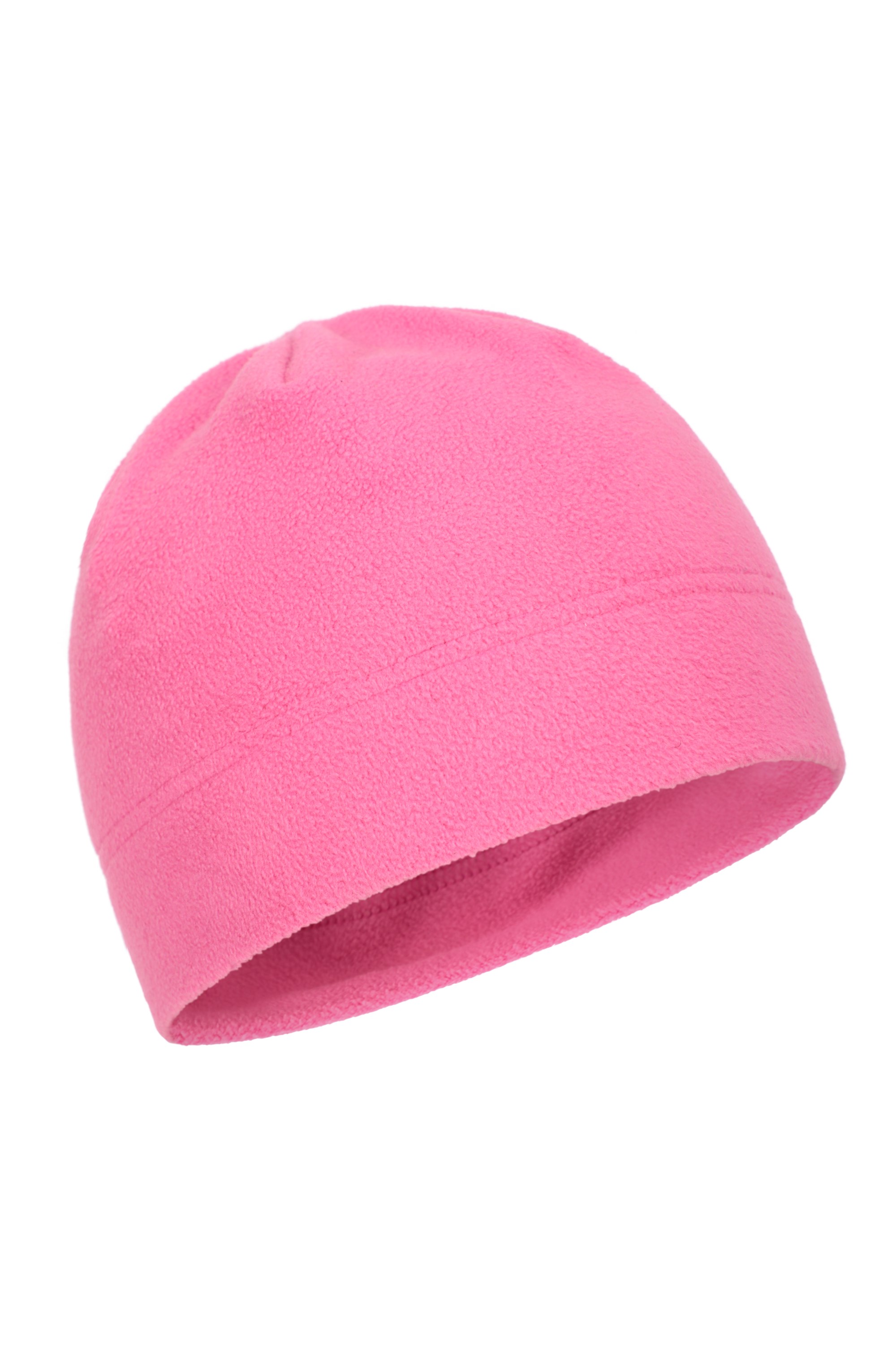 Dziecięca polarowa czapka z podwójną warstwą - Pink