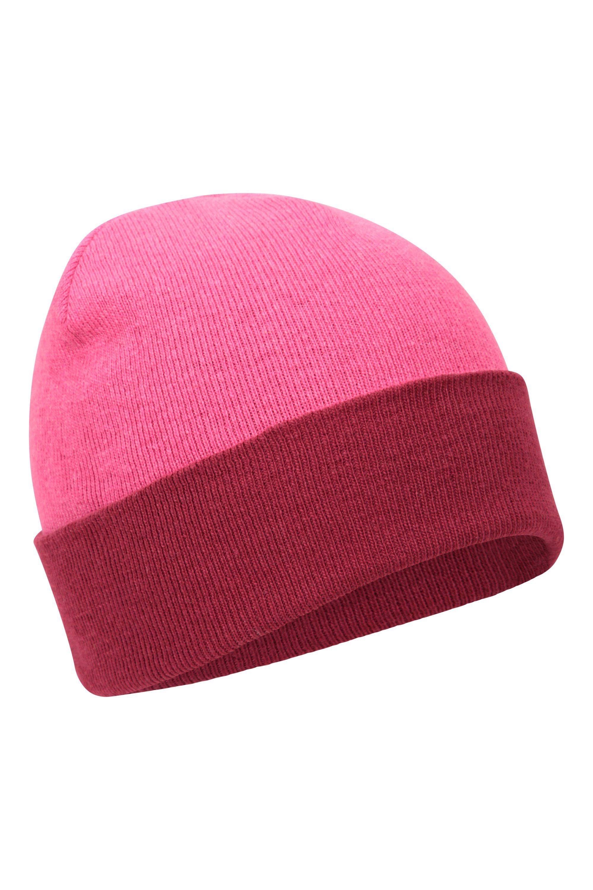 Augusta Kids Recycled Reversible Beanie - Pink